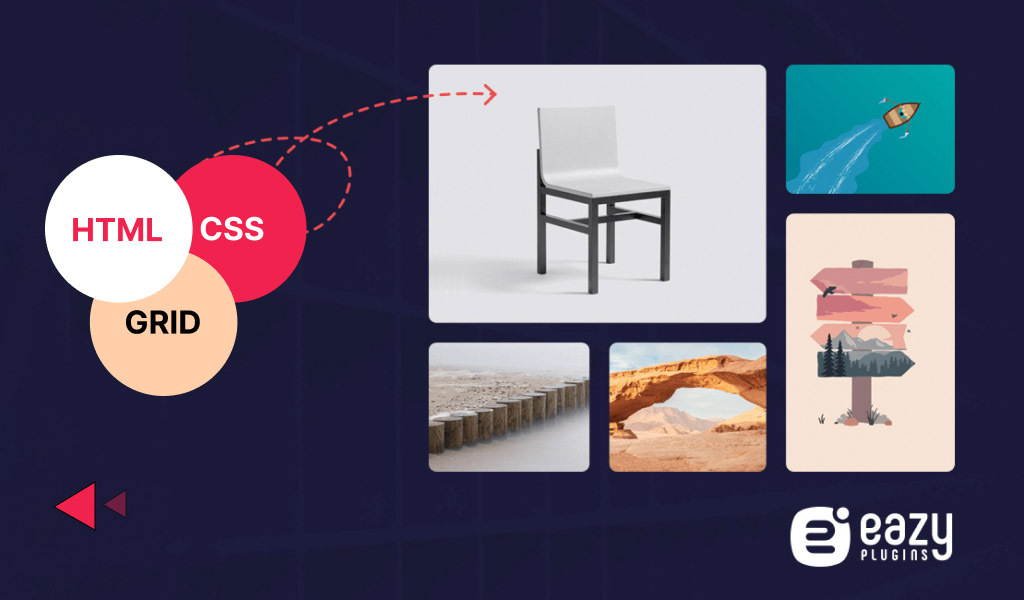 Image Grid in HTML CSS: Detailed Guide with Essential Codes - EazyPlugins