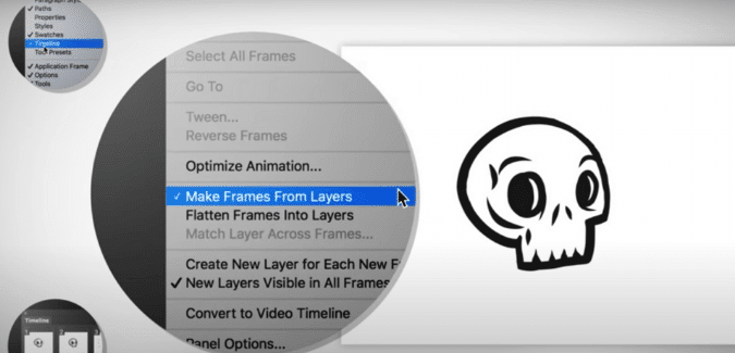 Create the Timeline Frame