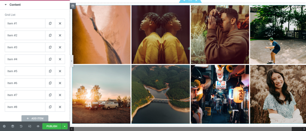 Place your image and video