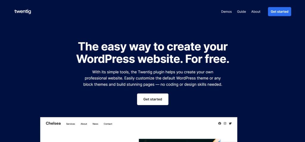 twentig Free WordPress Block Templates
