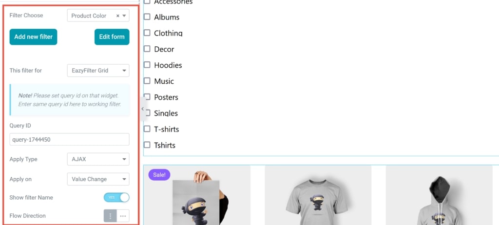 How to Use Eazy Filter_Add New Filter