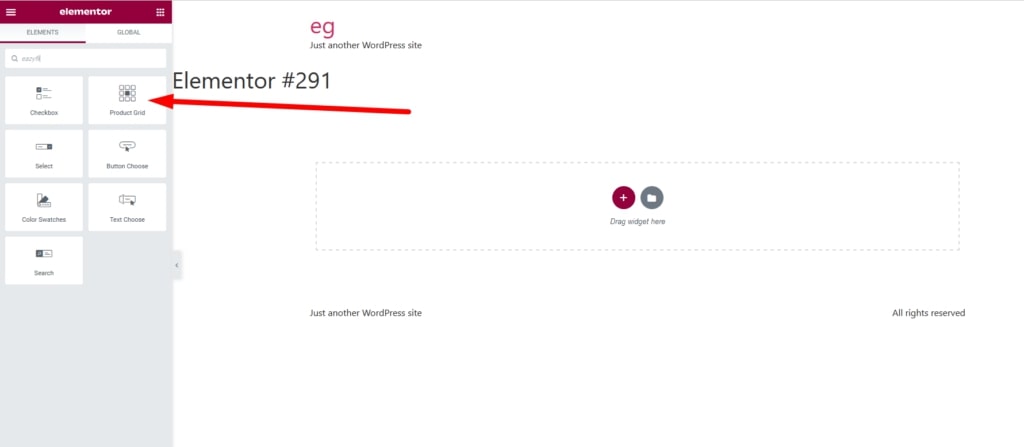 How to Use Eazy Filter_Choose Product grid
