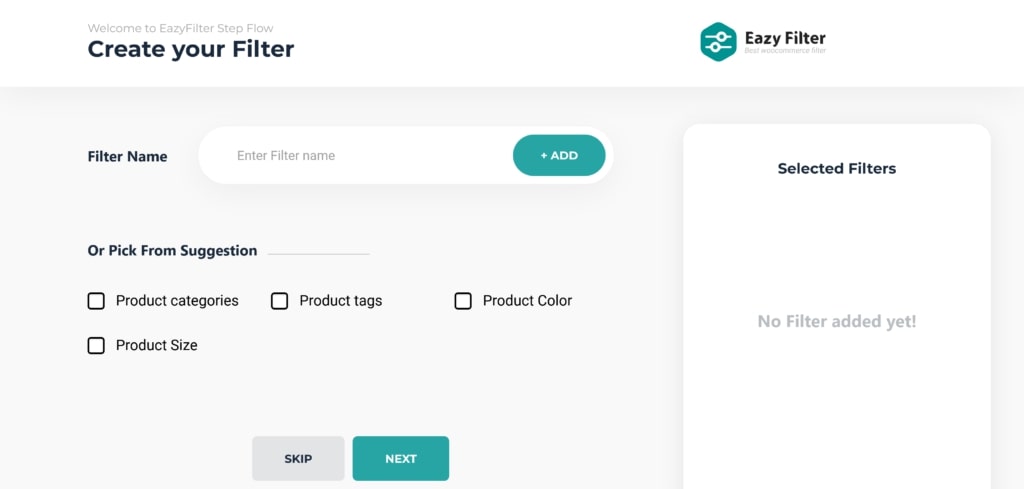 How to Use Eazy Filter Create Filter