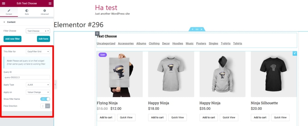 How to Use Eazy Filter Query