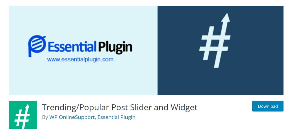  Trending/Popular Post Slider