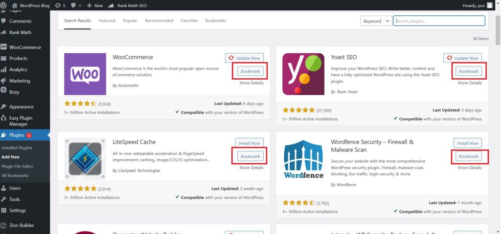 Bookmark System, Don’t Forget Your Favorite Plugin