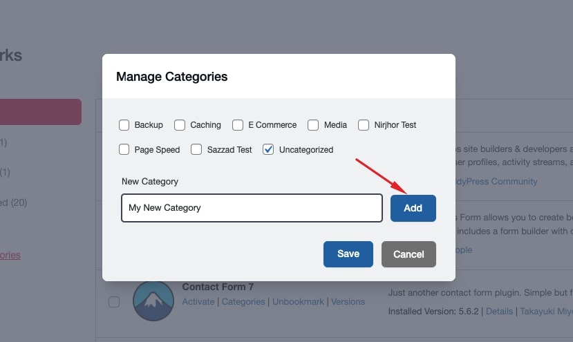 Add New Category