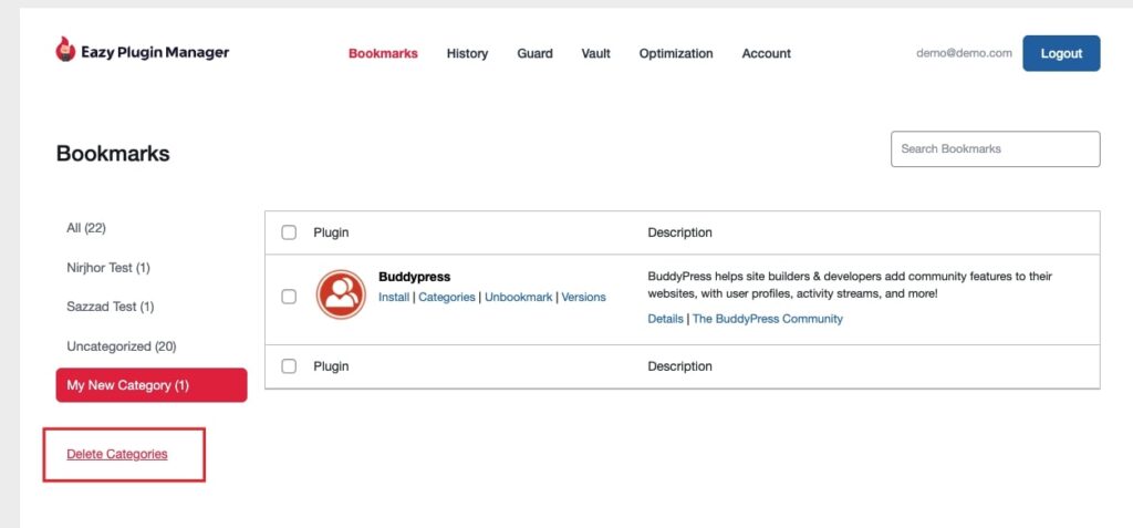 Delete Categories What is the Way to Organize Your Bookmarks in Categories