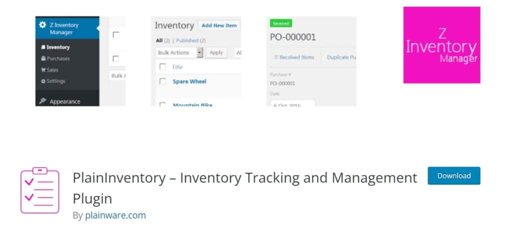 Z Inventory Manager