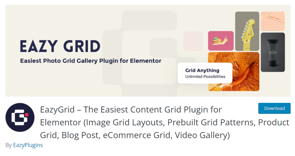 Eazy Grid- Best Post Grid Plugin WordPress Free
