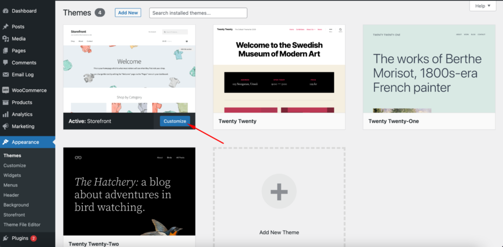 Customize Your Product Page to Display Your Products