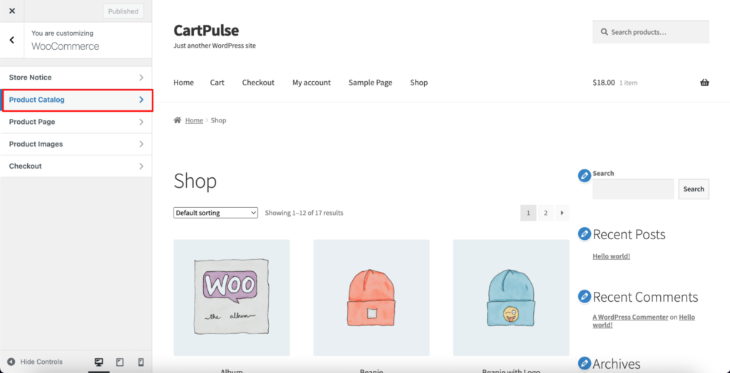 Product Catalog