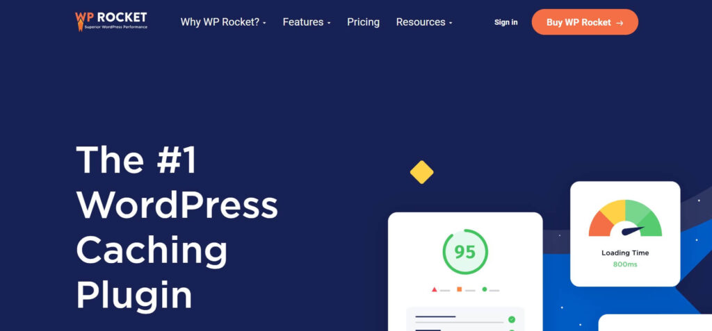 WP Rocket- Best for Speed Optimization