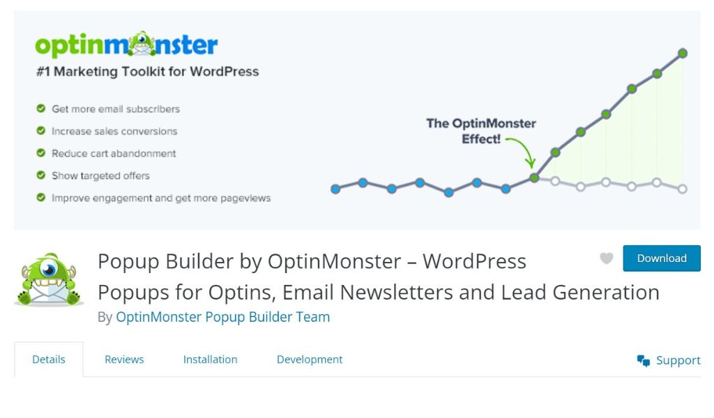 OptinMonster- Best Lead Generation Plugin