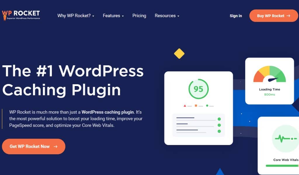 WP Rocket- Best Website Performance & Caching Plugin