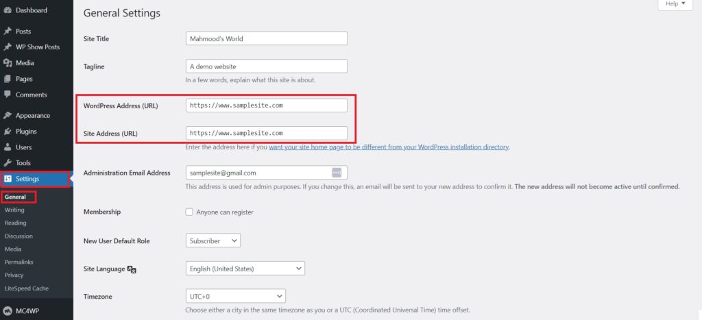 Fix Your Mind to Either Use WWW or Non-WWW Site URL