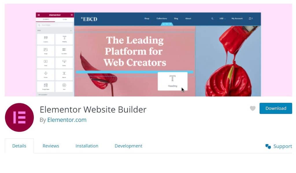 Elementor- Best Page Builder Plugin