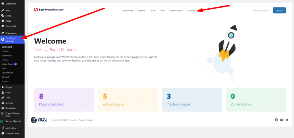 Generate Token from Eazy Plugin Manager