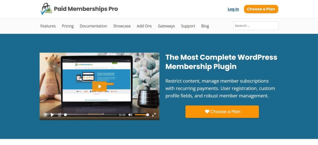Paid Membership Pro
