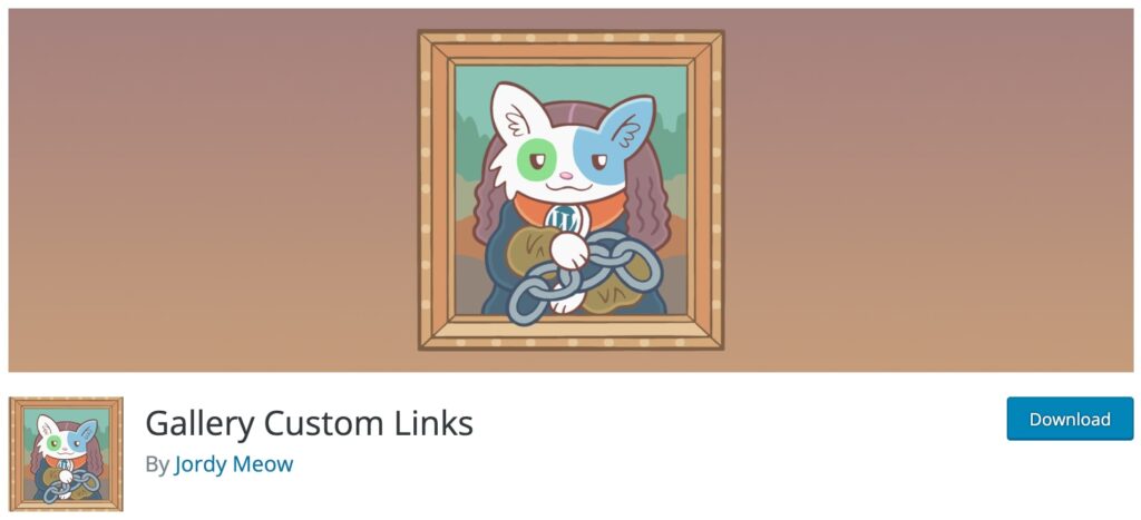Gallery Custom Links