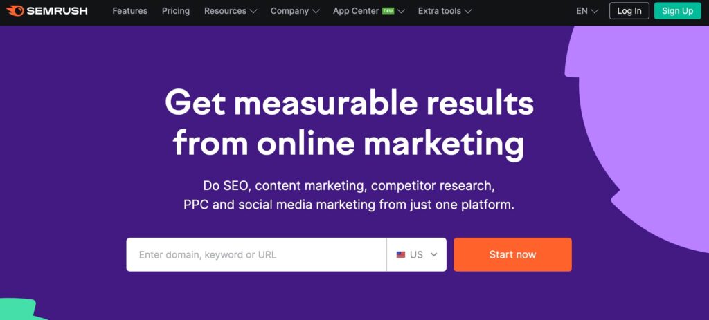 SEMRush- Best SEO Link Building Software