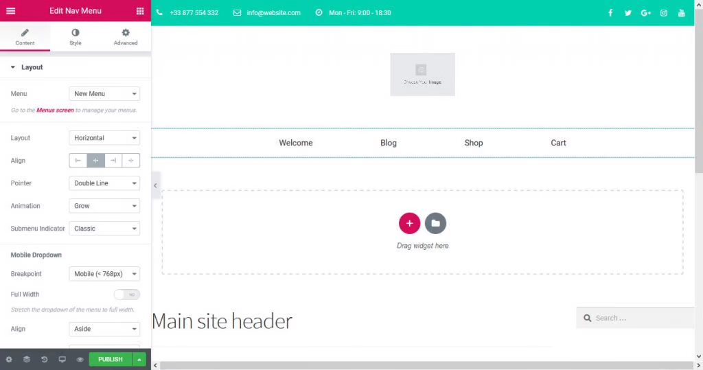 Nav Menu