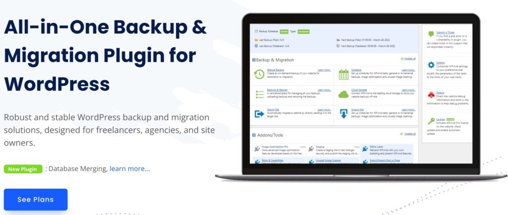 All in one backup