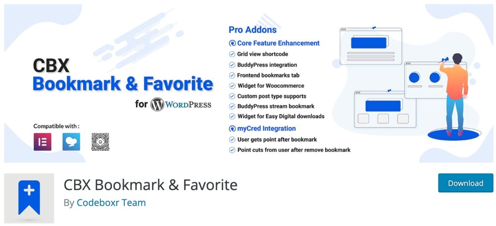 CBX- Best WordPress Bookmark Plugin