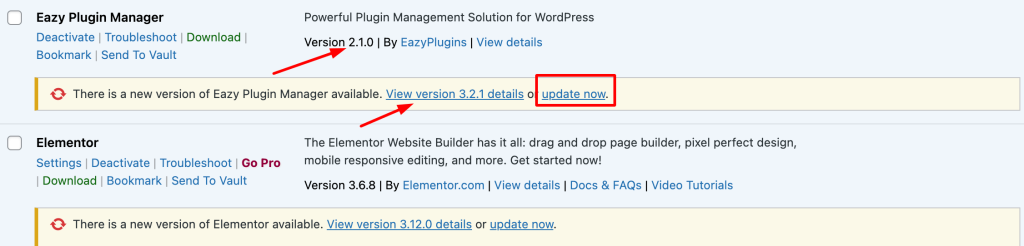 Keep WordPress, themes, and plugins updated