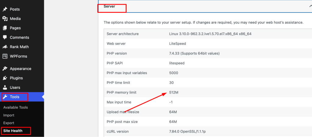 PHP Memory Limit- Solve Elementor Update Button Not Working Issue