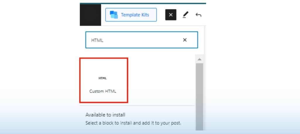 Add an HTML block to your post/page editor and paste the copied iframe code.