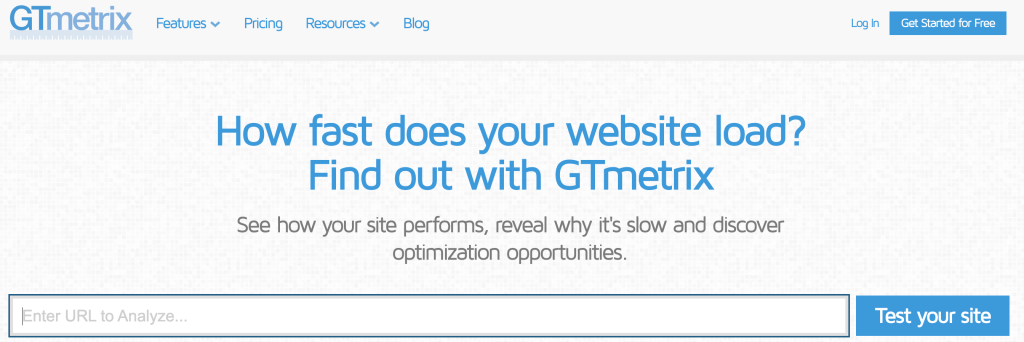 GTmetrix Page Speed Report