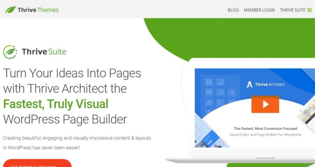 Thrive Architect (Amazing Visual Customization Options) 