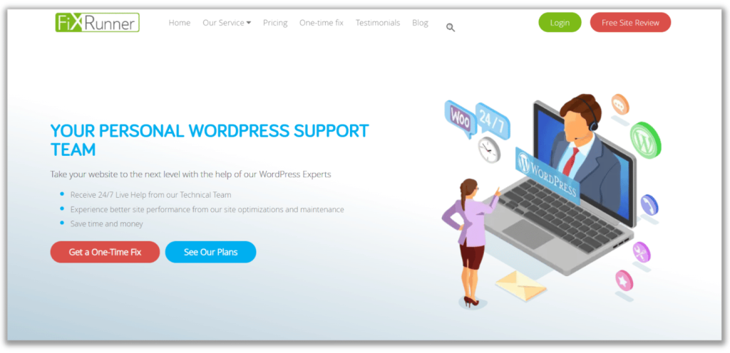 FixRunner- Your Personal WordPress Support Team