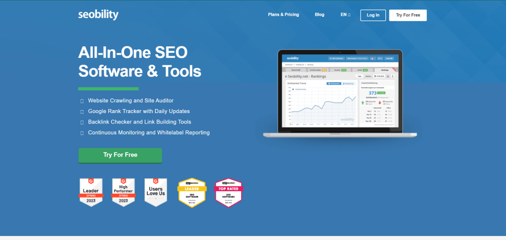 SEOBILITY- All-in-one seo software and tools