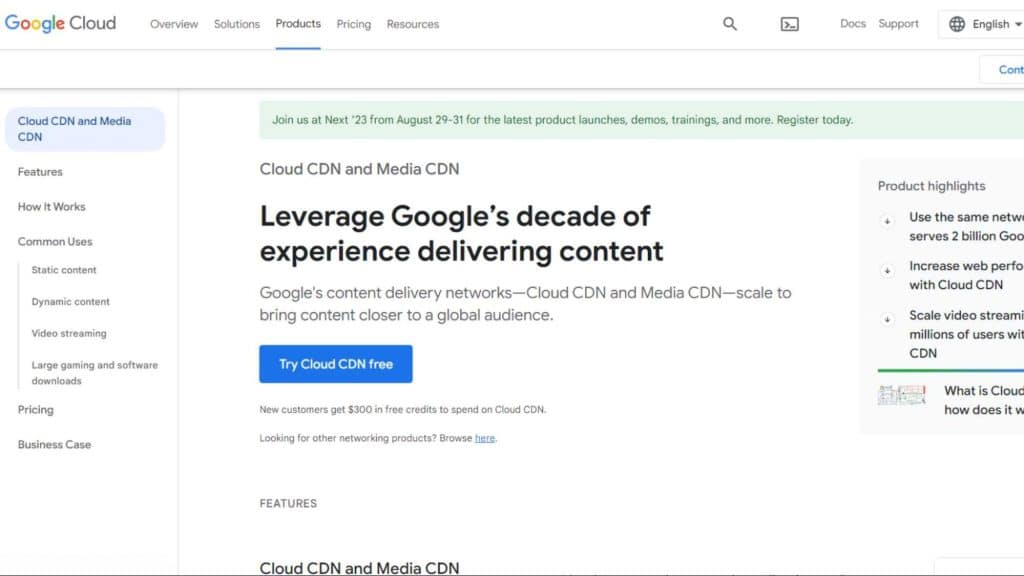 Google Cloud CDN