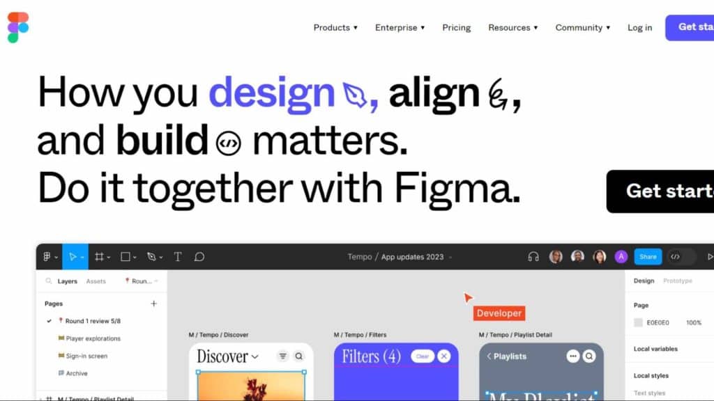 Figma- Best Tools to Design Website