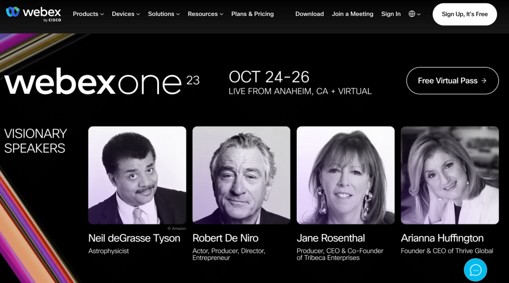 Webex- Tools for Online Meetings