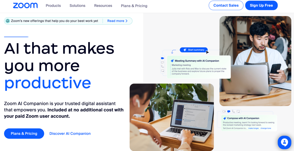 Zoom- Tools for Online Meetings