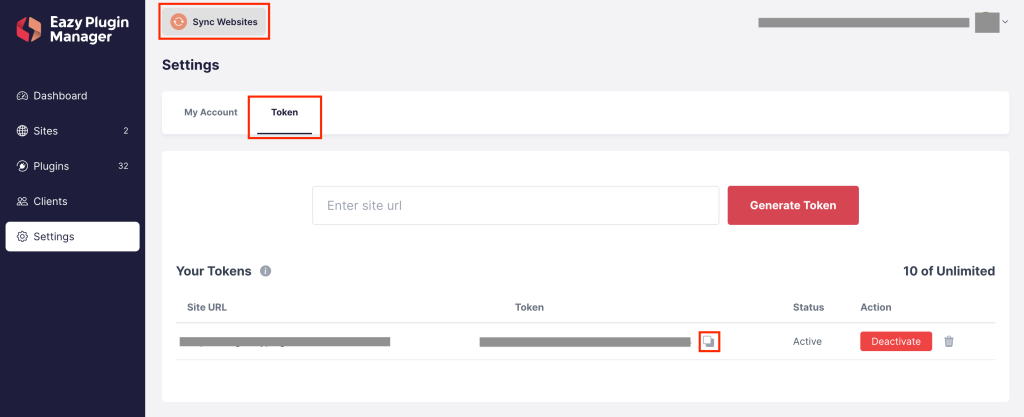 Generate Token