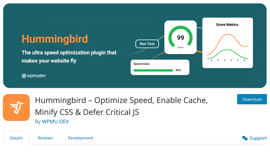 Hummingbird- Best Plugins to Speed Up WordPress