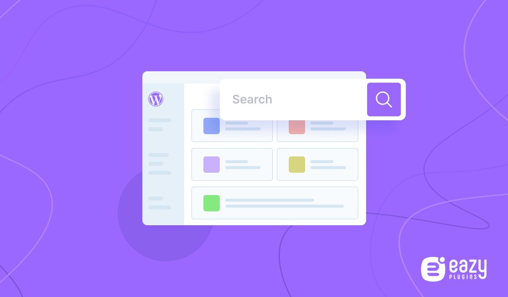 how to add a search bar in wordpress