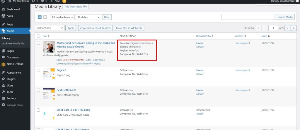 see the file’s Provider,