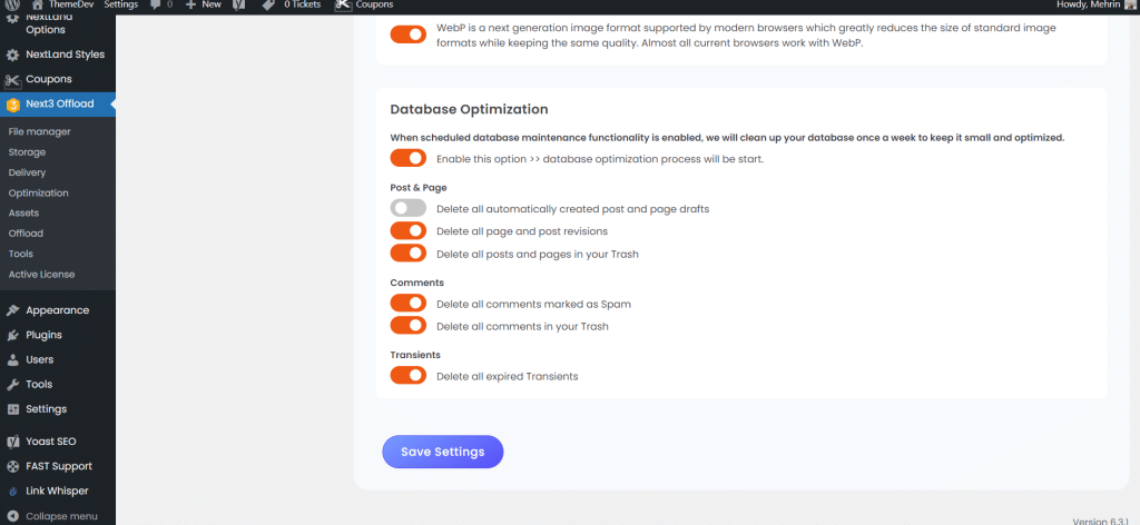 Database Optimization