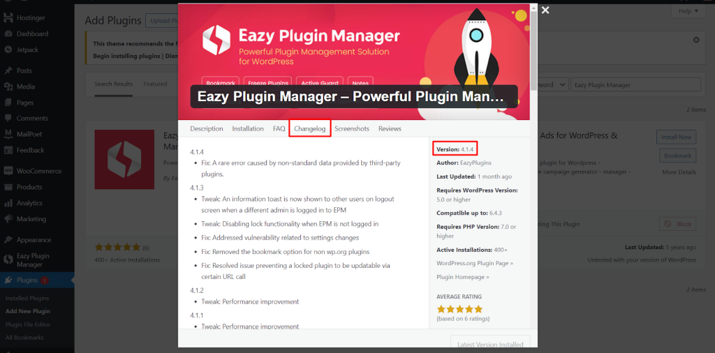 WordPress version control