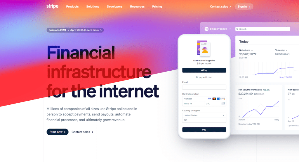 Stripe- Small Business Payment Processing