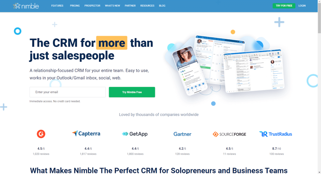 Nimble CRM