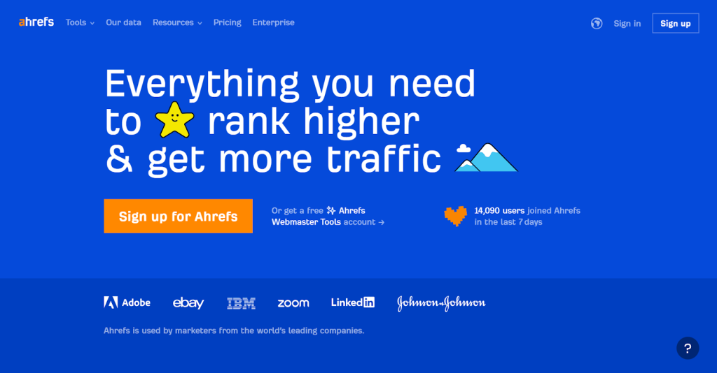 Ahref- SEO Reporting Software for Clients