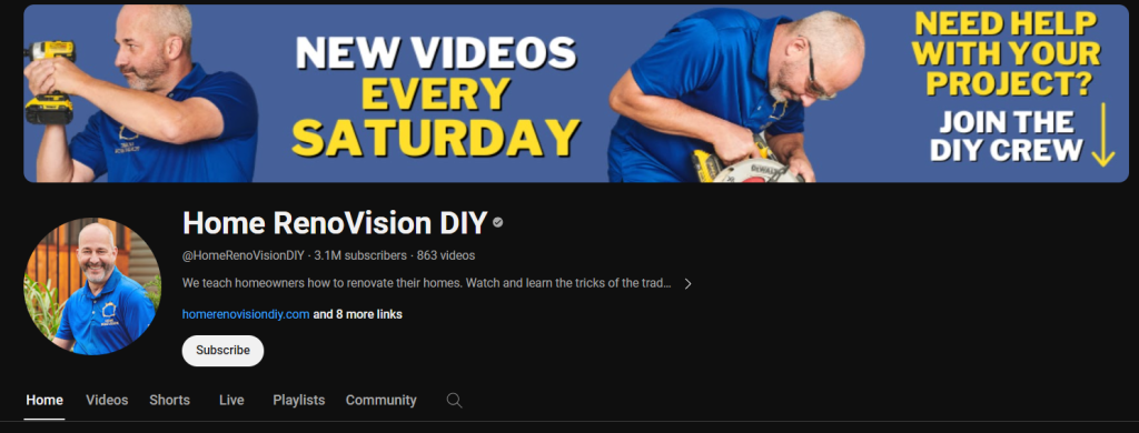 Home RenoVision DIY