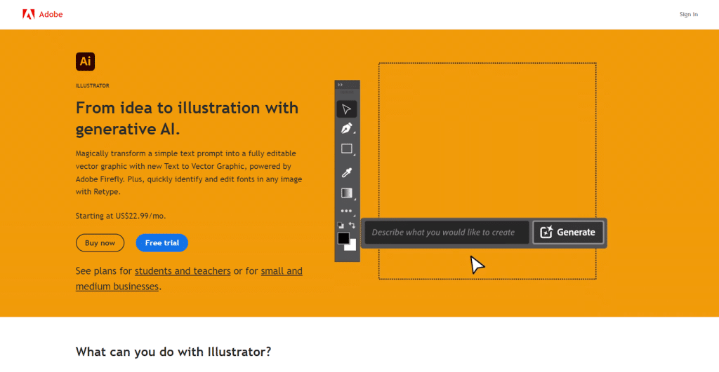 Best UX Design Tools- Adobe Illustrator